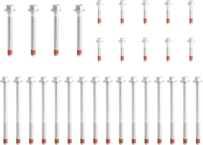 Fitede Cylinder Head Bolts Set Compatible with Chevy Corvette Silverado GMC Sierra Yukon Cadillac Buick Hummer Pontiac Replaces# ES72173 ES 72173 - Image 1